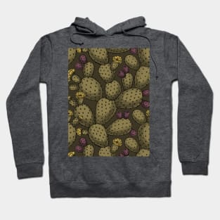 Flowering opuntia 2 Hoodie